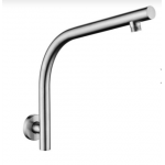Nor-SE27.05 Brushed Nickel Round Wall Shower Arm